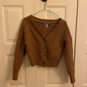 Cropped Wool Sweater